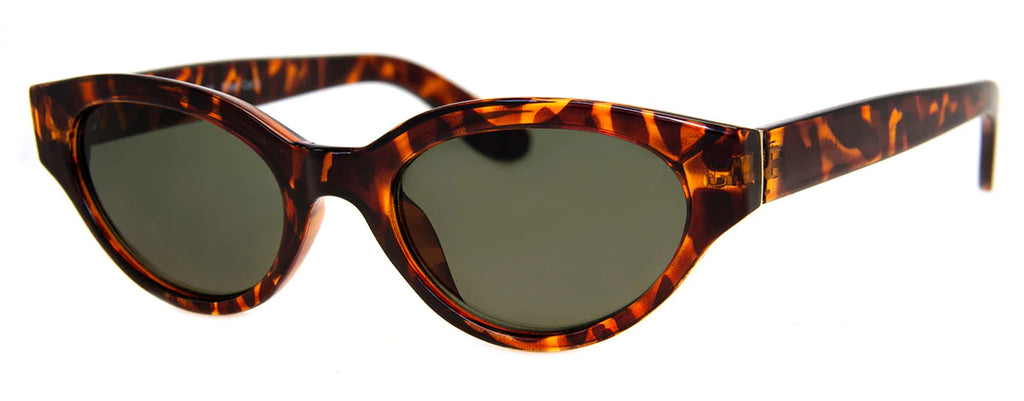 Rounded Cat Eye in Tortoise Sunglasses