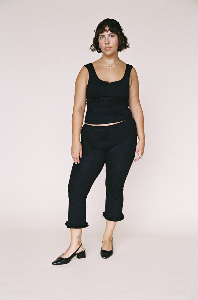 Romantic Top in Onyx