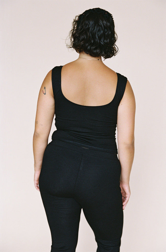 Romantic Top in Onyx