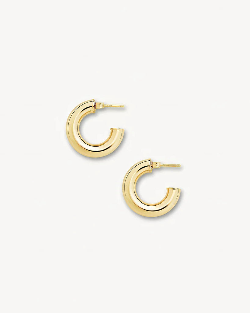 Perfect Hoops 0.75" in 14k Gold