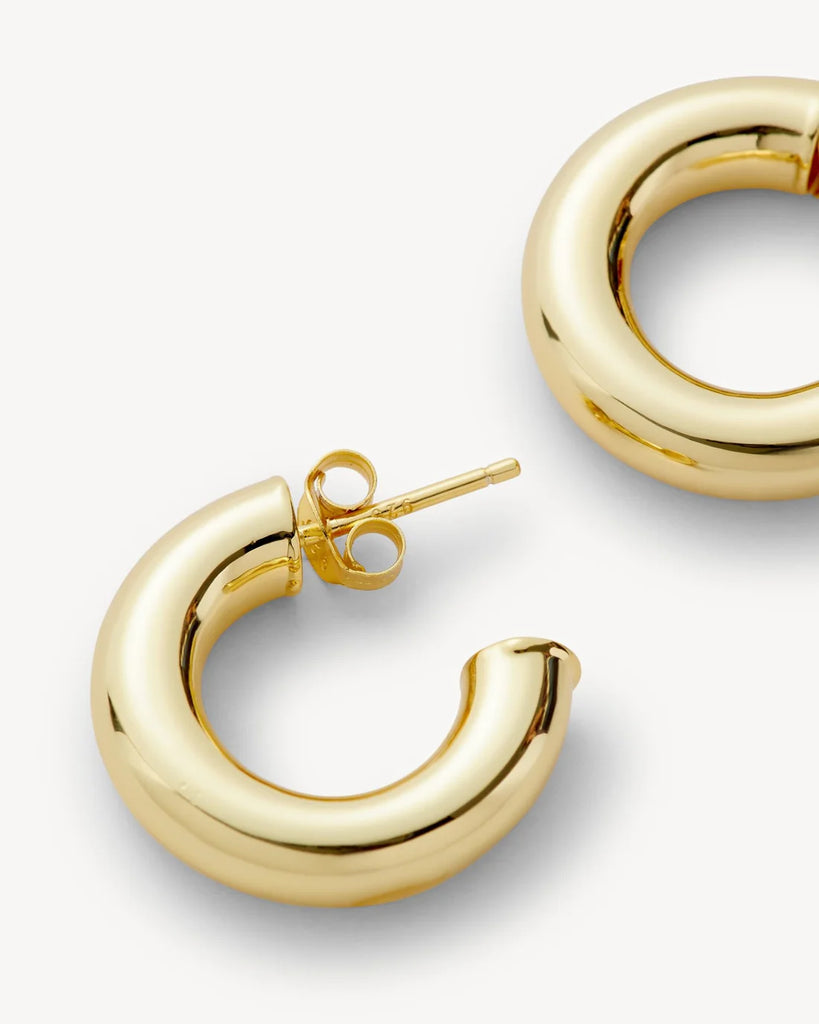 Perfect Hoops 0.75" in 14k Gold