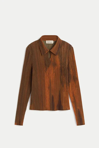 Pleated Agostina Top