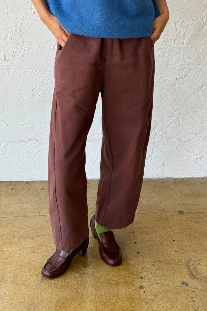 Arc Pants in Chocolate Brown