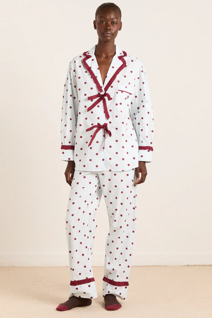 Antonella PJ Set in Polka Dot