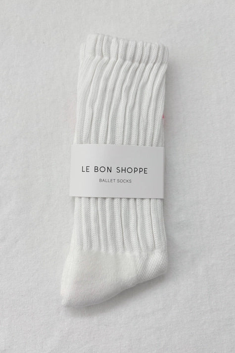 Ballet Socks in White