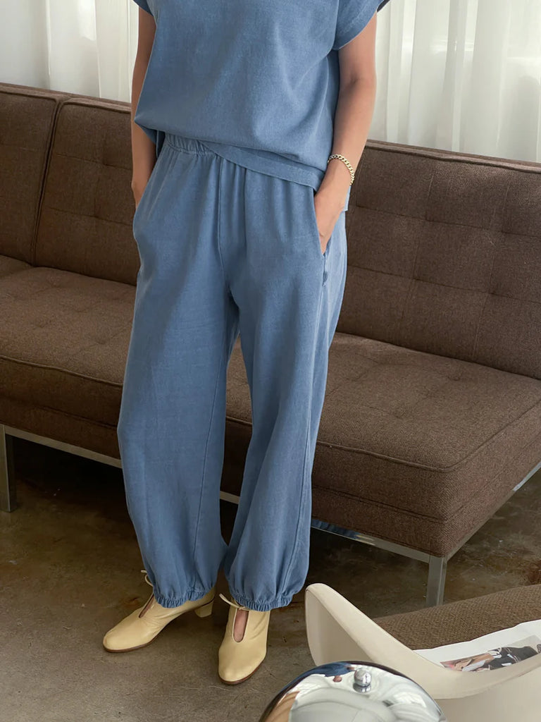 Balloon Pants in Cornflower Blue