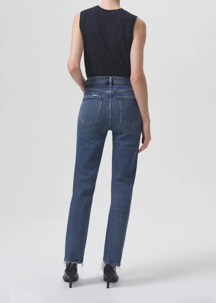 AGOLDE Stovepipe Jeans in Captivate Blue