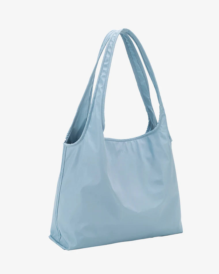 Carry Matte Twill Tote Bag In Blue Sky