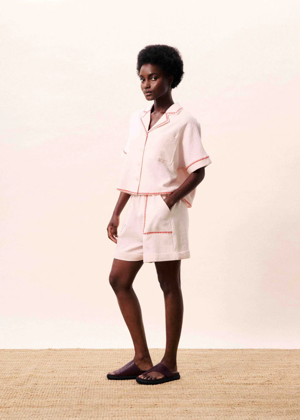 Meri Mini Dress - Red Spot | Tusk