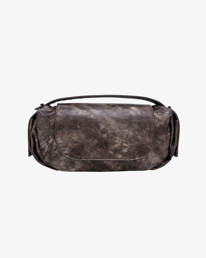 City Soft Structure Bag in Aged Brown