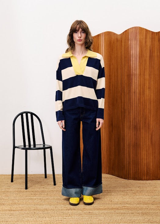 Suki Jeans in Dark Denim Blue