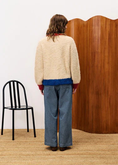 Cyclamen Cardigan in Creme