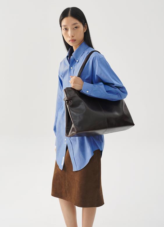 Cannes Bag in Dark Brown