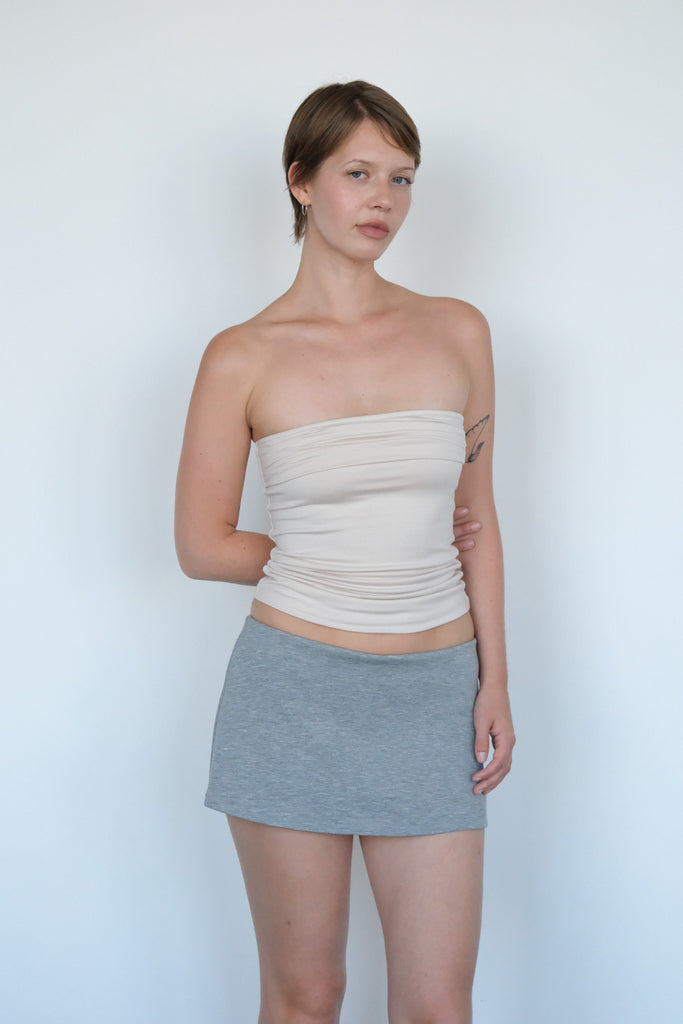 Mila Tube Top in Oat