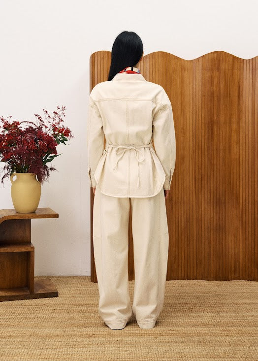 Bancha Jeans in Cream
