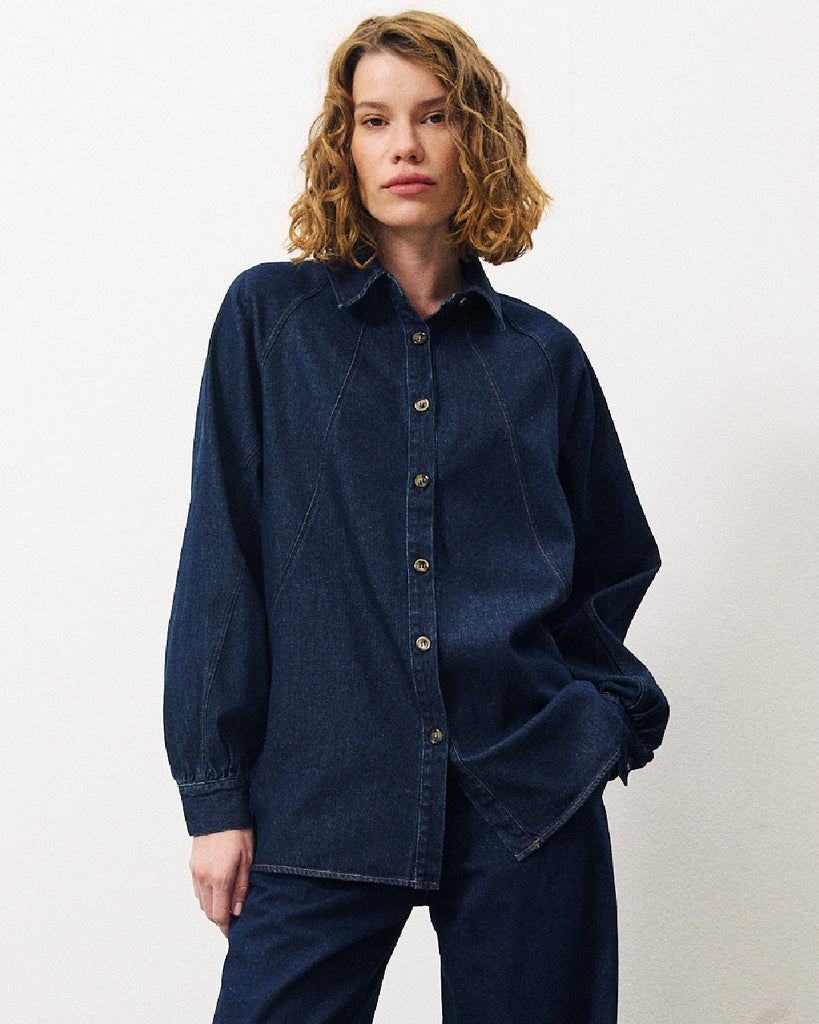 Caleen Shirt Bleu Marine