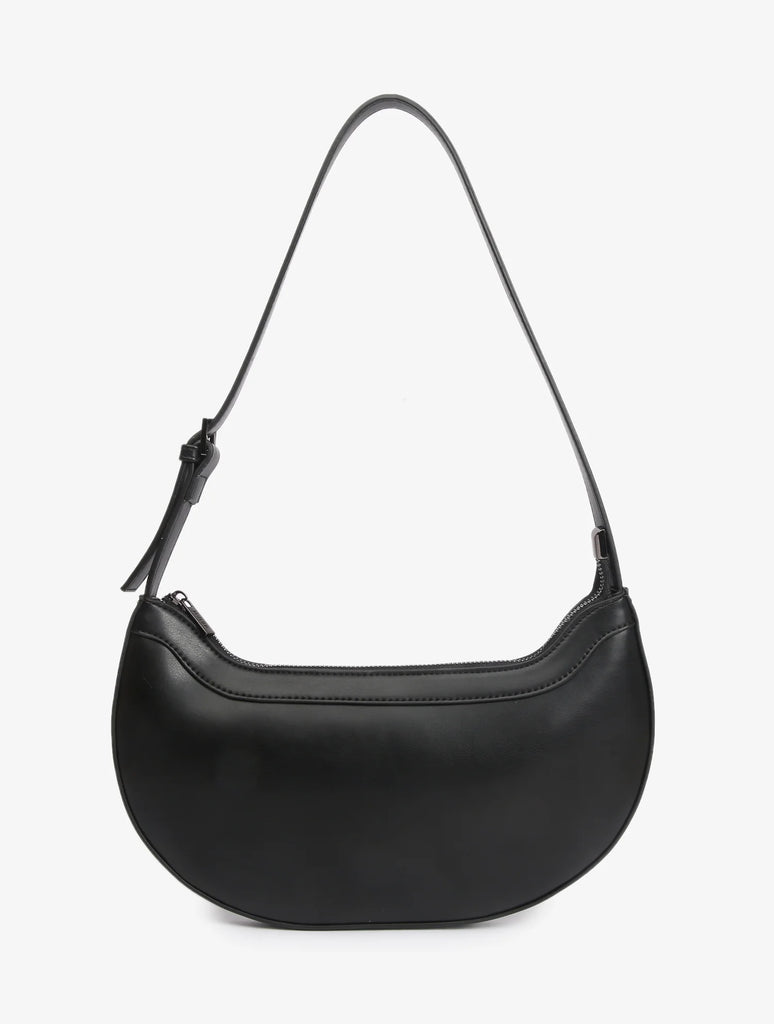 GLORIA SOFT STRUCTURE BAG IN BLACK