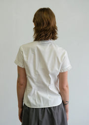 Lewis Blouse in White | Tusk