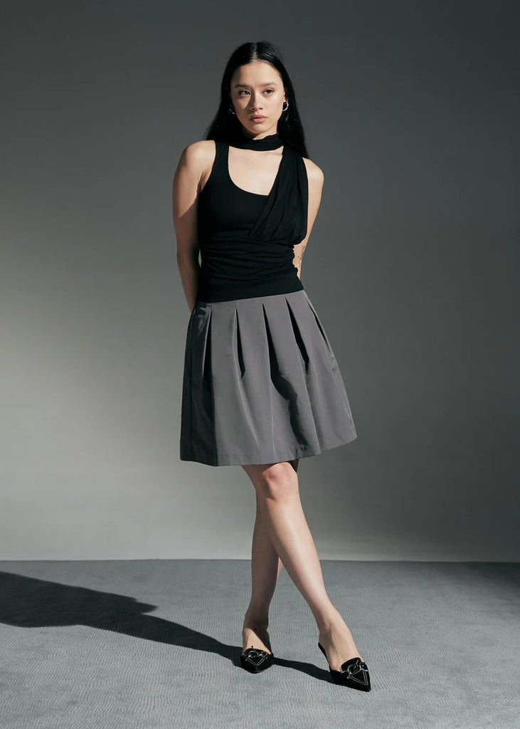 Luna Skirt in Charcoal