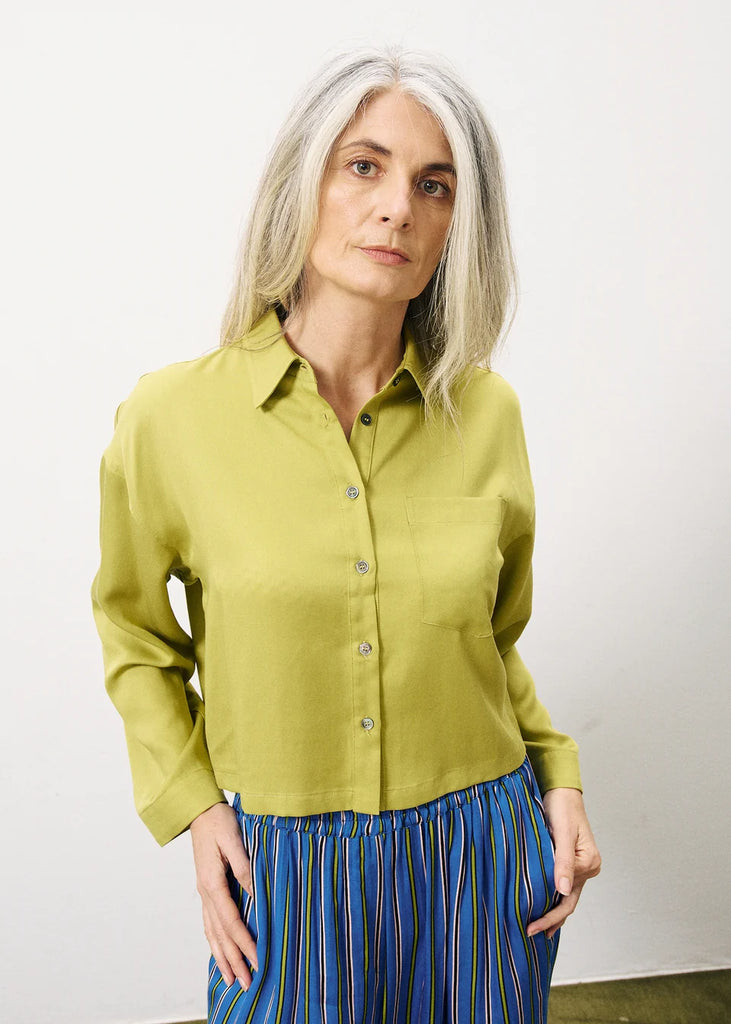 Polly Shirt in Olive