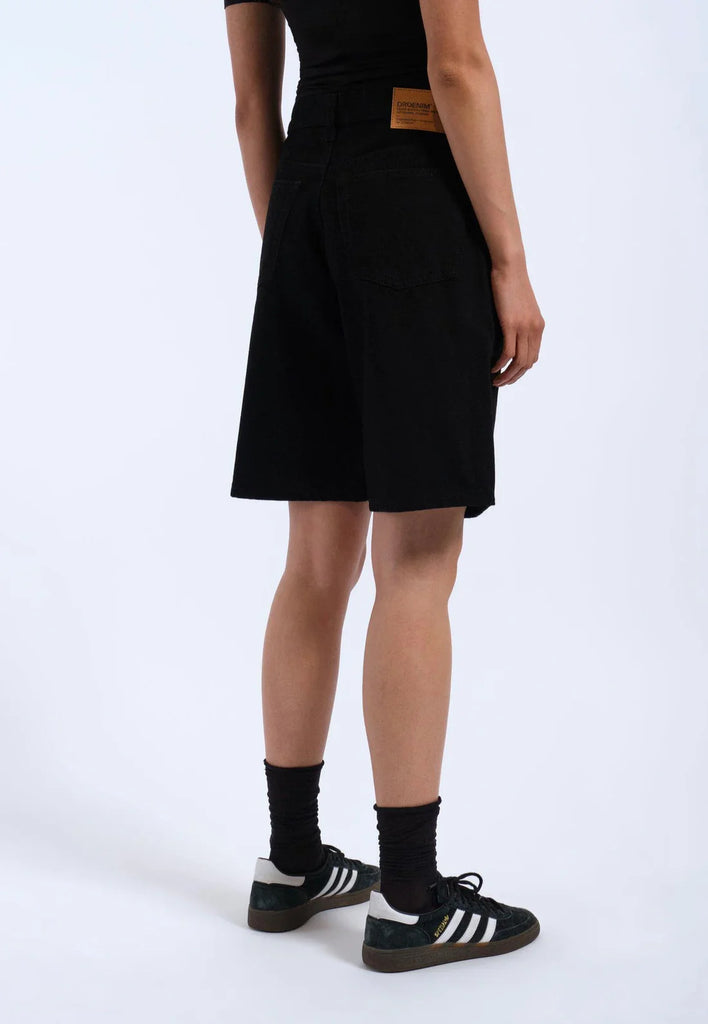 Lea Denim Shorts in Black