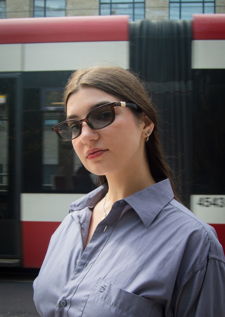 Bungee Shirt in Mid-Tone Blue