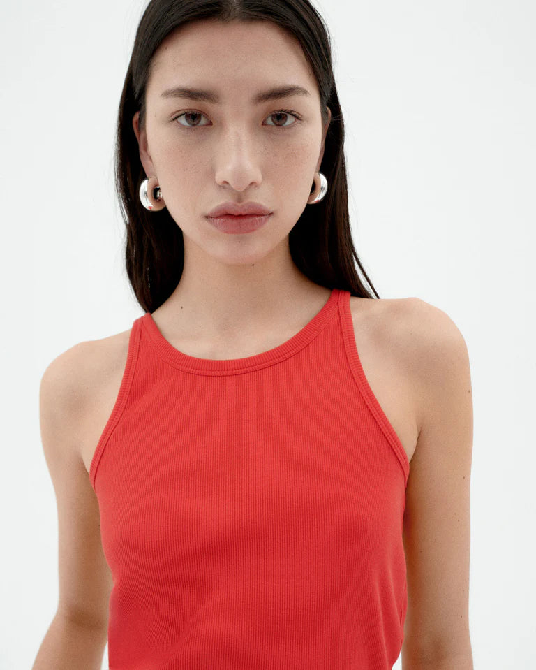Harriet Tank in Fiery Red