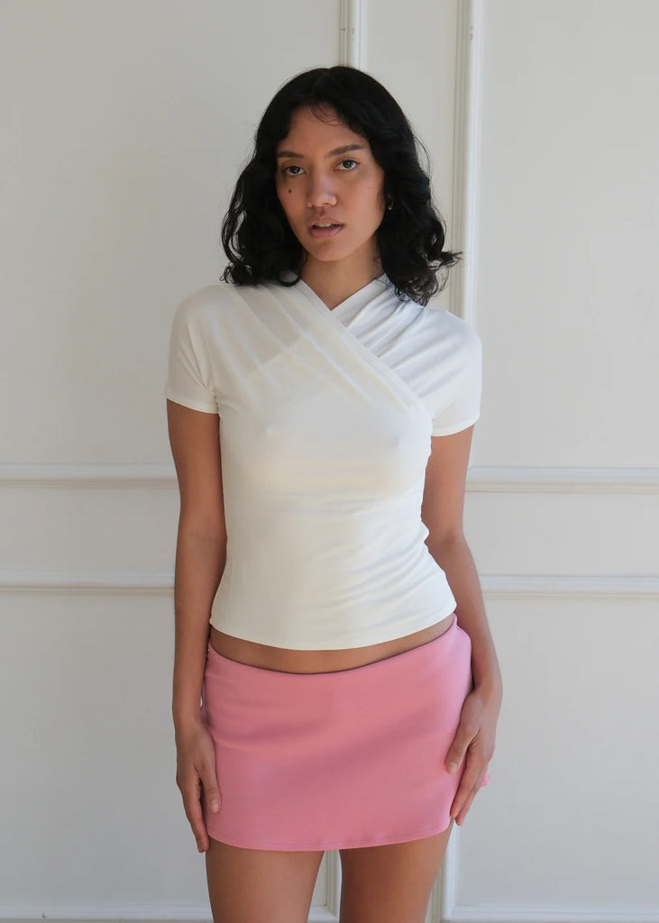 Oxford Tee in White