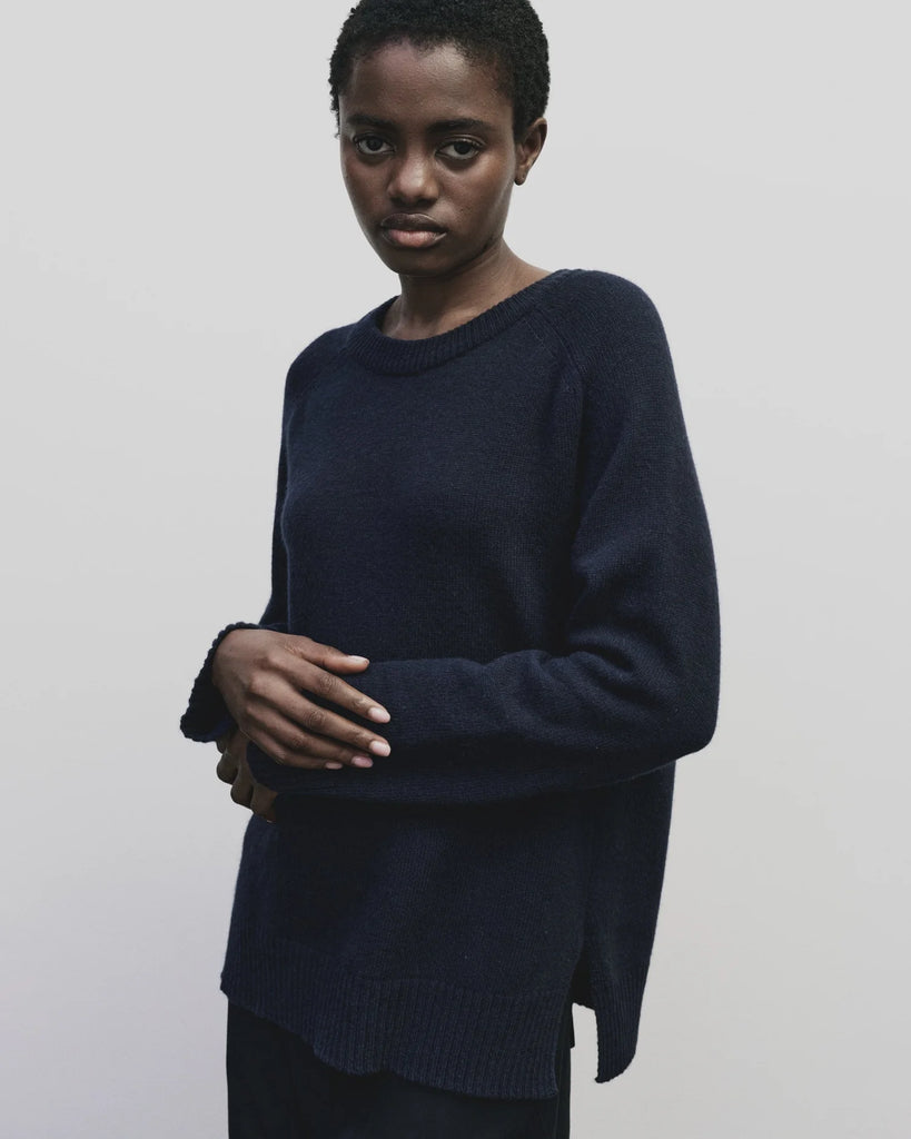 Cashmere Blend Crewneck Knit