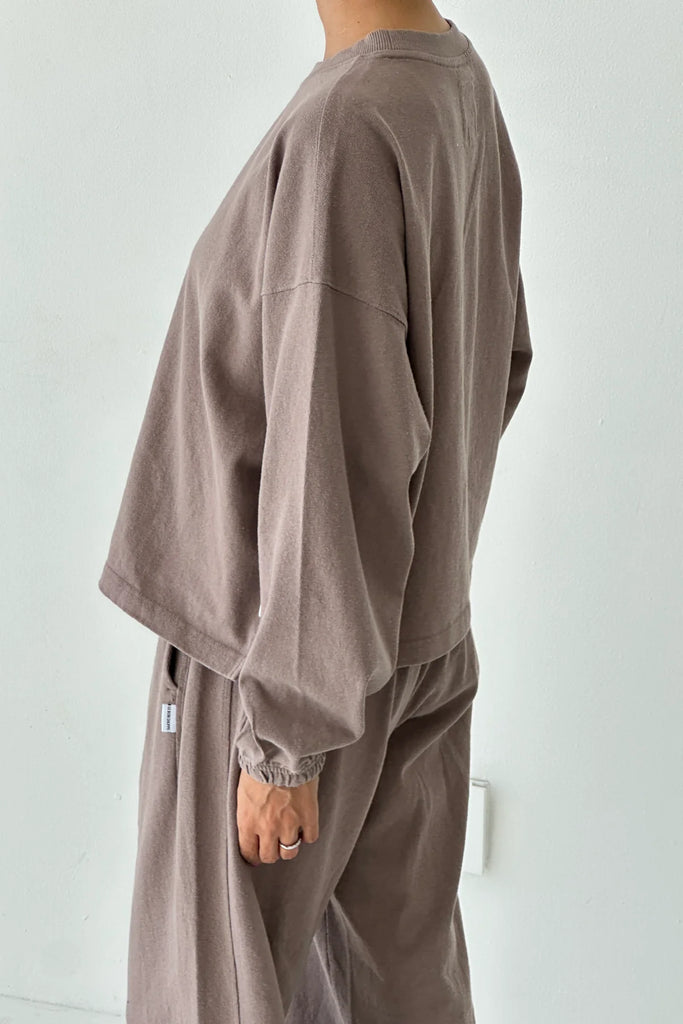 Naturelle Tee in Mushroom