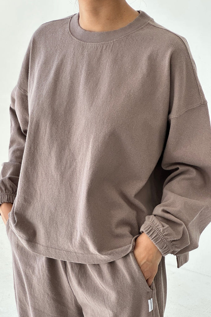 Naturelle Tee in Mushroom