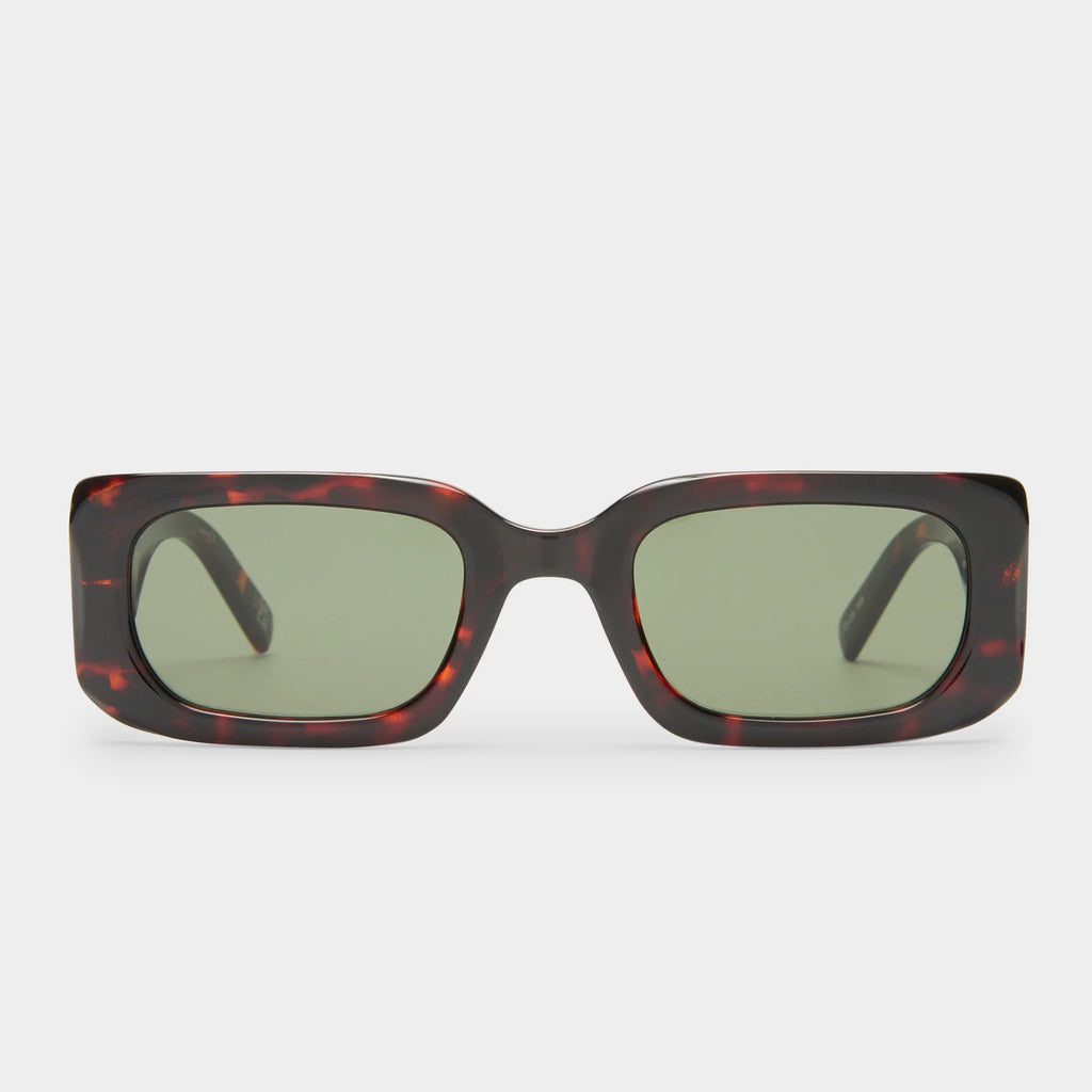 RIPPLED REBEL SUNGLASSES IN TORTOISE KHAKI