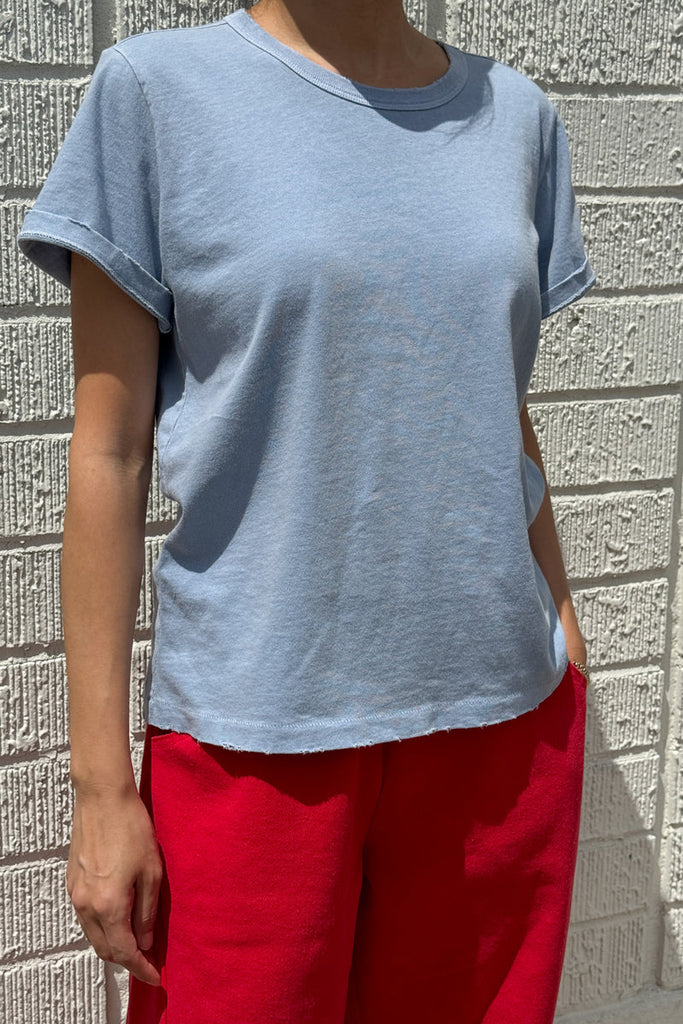 Vintage Oversized Tee in Waterloo Blue