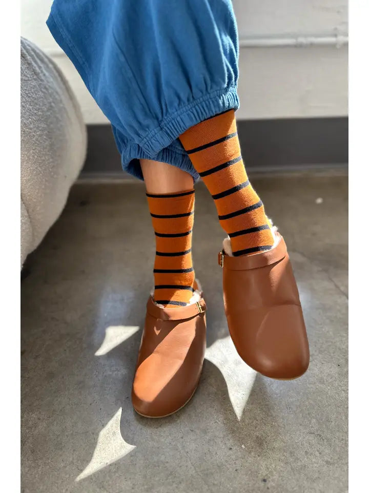 Wally Socks in Camel