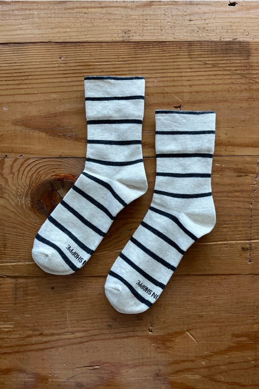 Wally Socks in Grain