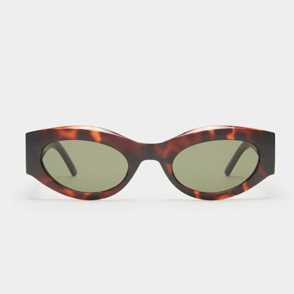 BODY BUMPIN' II SUNGLASSES IN TORTOISE/KHAKI