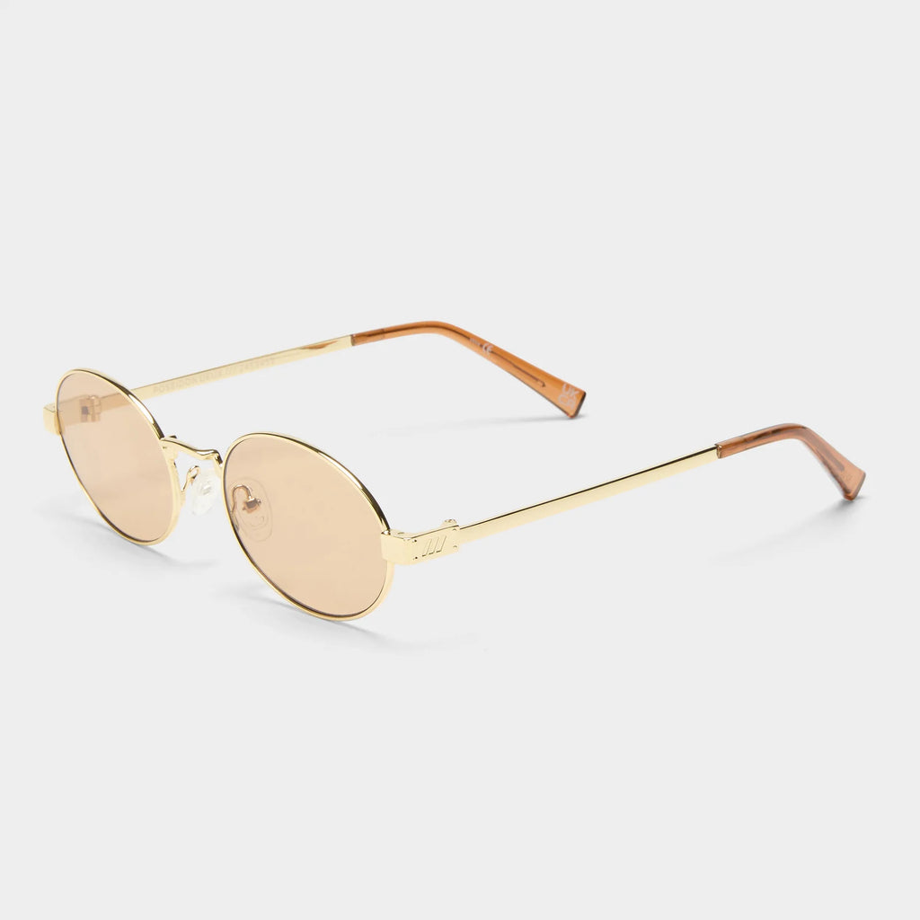 POSEIDON DEUX SUNGLASSES IN GOLD/ TAN TINT