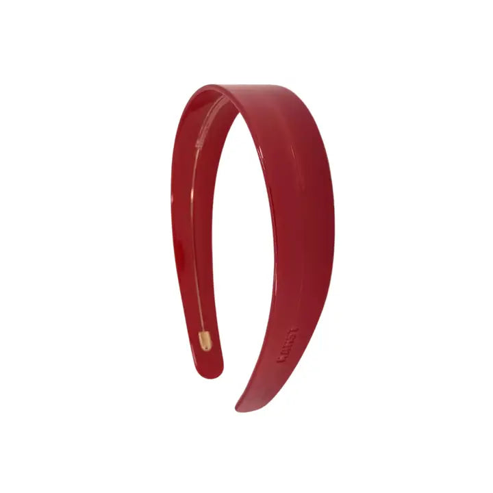Bold Headband in Maraschino