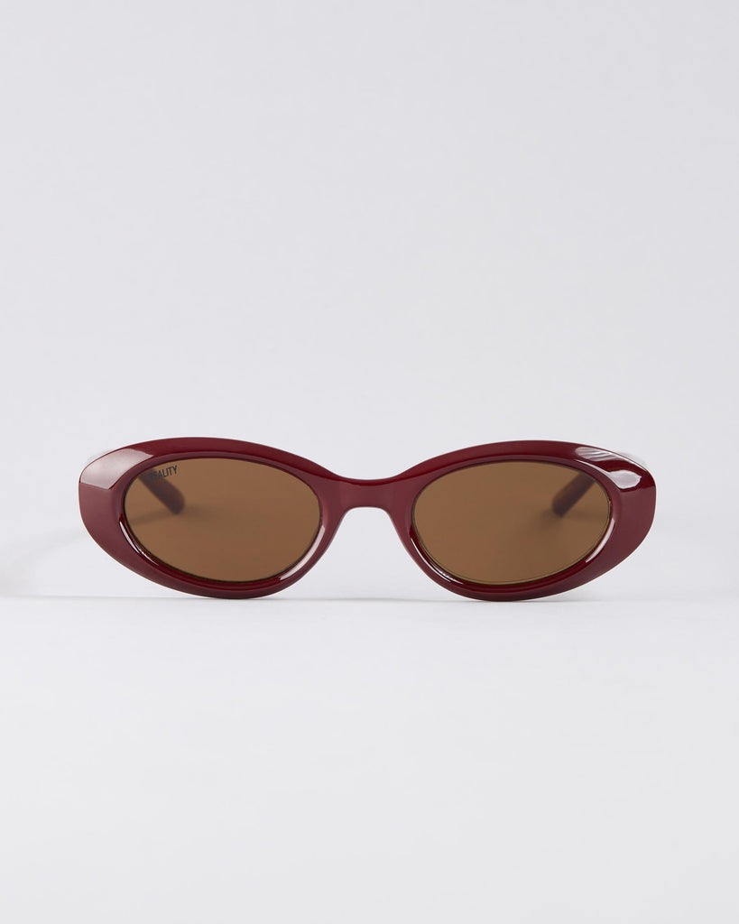 Arabella Sunglasses in Merlot
