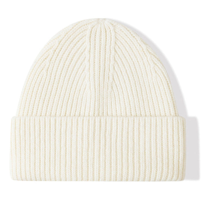 Merino Wool Every Day Beanie in Off White