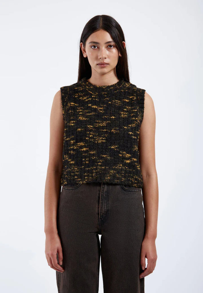 Mina Vest in Space Black