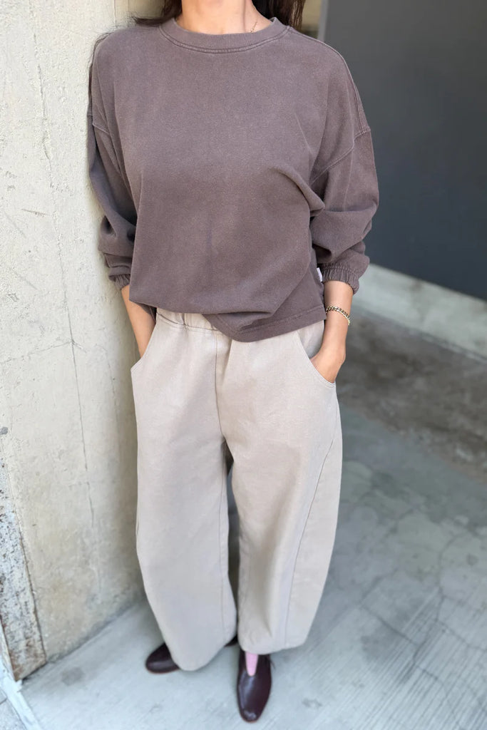 Naturelle Tee in Chocolate Brown