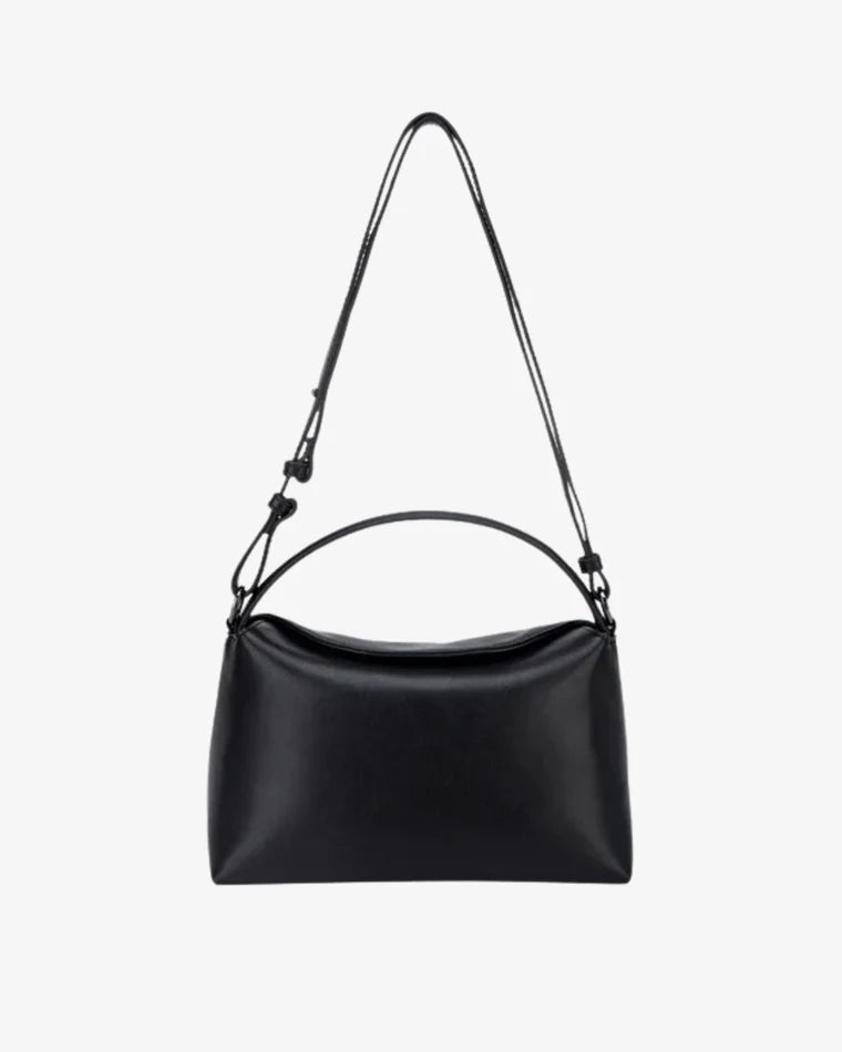 Note Soft Structure Bag in Black