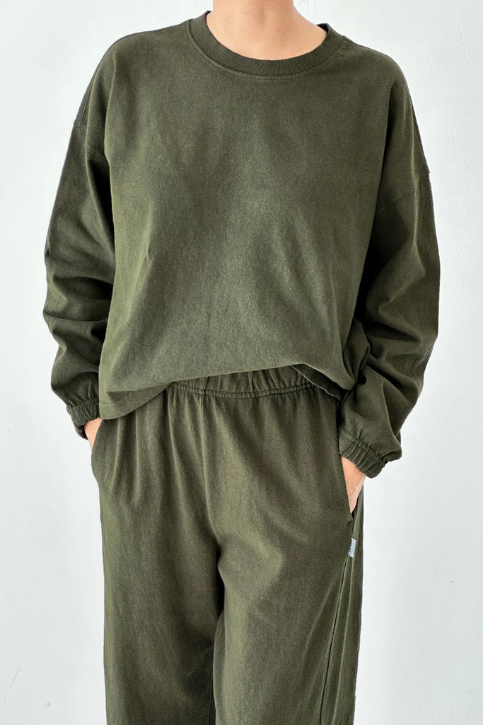 Naturelle Tee in Olive