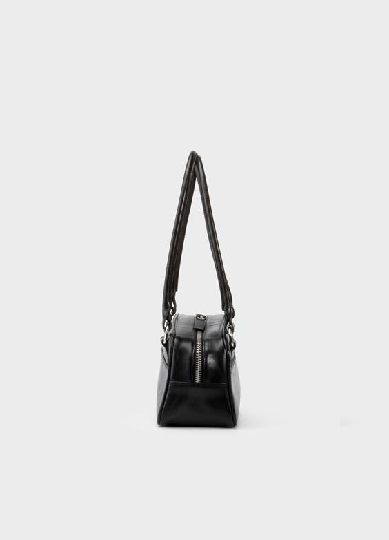 Nomi Mini Bag in Black Leather