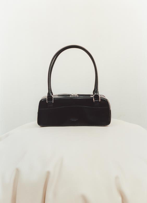 Nomi Mini Bag in Black Leather