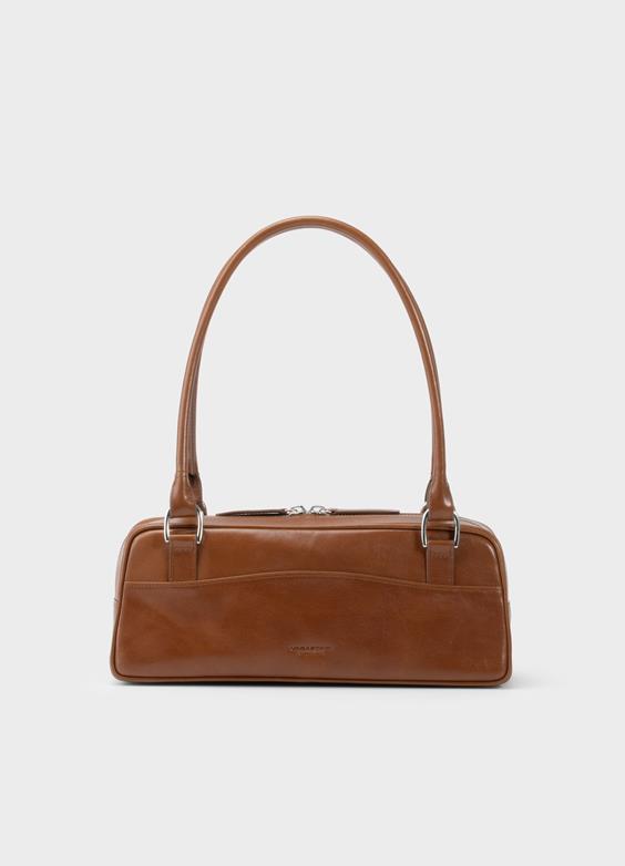Nomi Mini Bag in Brown Leather