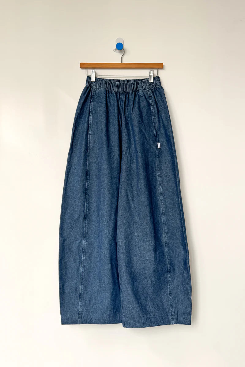 Parachute Pants in Denim | Tusk
