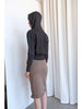 Rori Hooded Cardigan in Charcoal