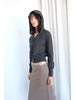 Rori Hooded Cardigan in Charcoal